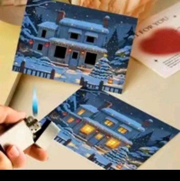 Color-Changing Holiday Cards Set - Picture 3 of 10